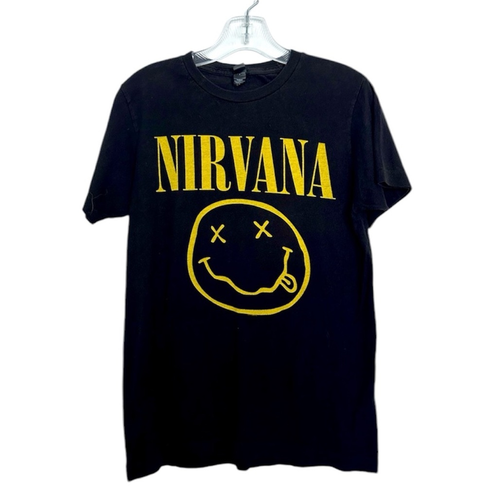 Nirvana Black Tee shirt - Good Condition - Size Small